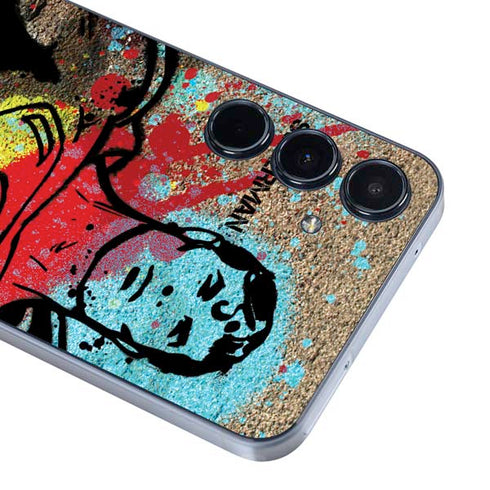 DC Comics Superman Color Splatter Galaxy A35 5G Skin